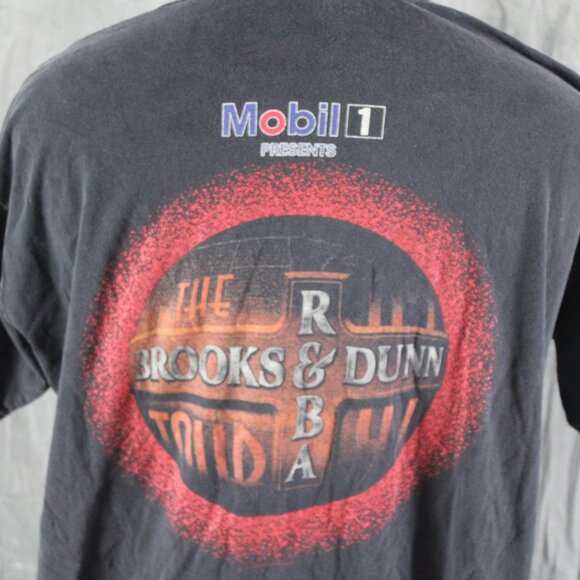 Band Shirt (VTG) - Reba and Brrooks and Dunn 1997 Tour - Men's XL - Picture 6 of 9